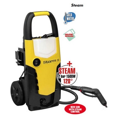 Lavor Storm II 17 Steam, Мойка высокого давления, 1700 Вт, 120 бар, 330 л/час, 6 кг - фото1 Lavor Storm II 17 Steam, Мойка высокого давления, 1700 Вт, 120 бар, 330 л/час, 6 кг - фото1