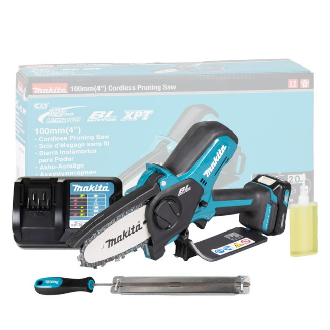 Аккум. пила цепная MAKITA CXT UC100DWA шина 10 см (4"), 0.325", 1.1 мм в кор. Аккум. пила цепная MAKITA CXT UC100DWA шина 10 см (4"), 0.325", 1.1 мм в кор.
