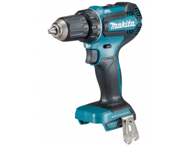 Makita DDF485Z, Дрель-шуруповерт аккумуляторная бесщеточная,18ВLi-ion, БЗП-13мм,50\25Нм,1.7кг, коробка, без АКБ и ЗУ