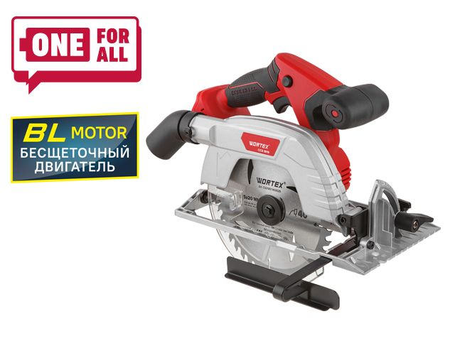 Аккум. циркулярная пила WORTEX CCS 1819 в кор. ALL1 XLT SOLO