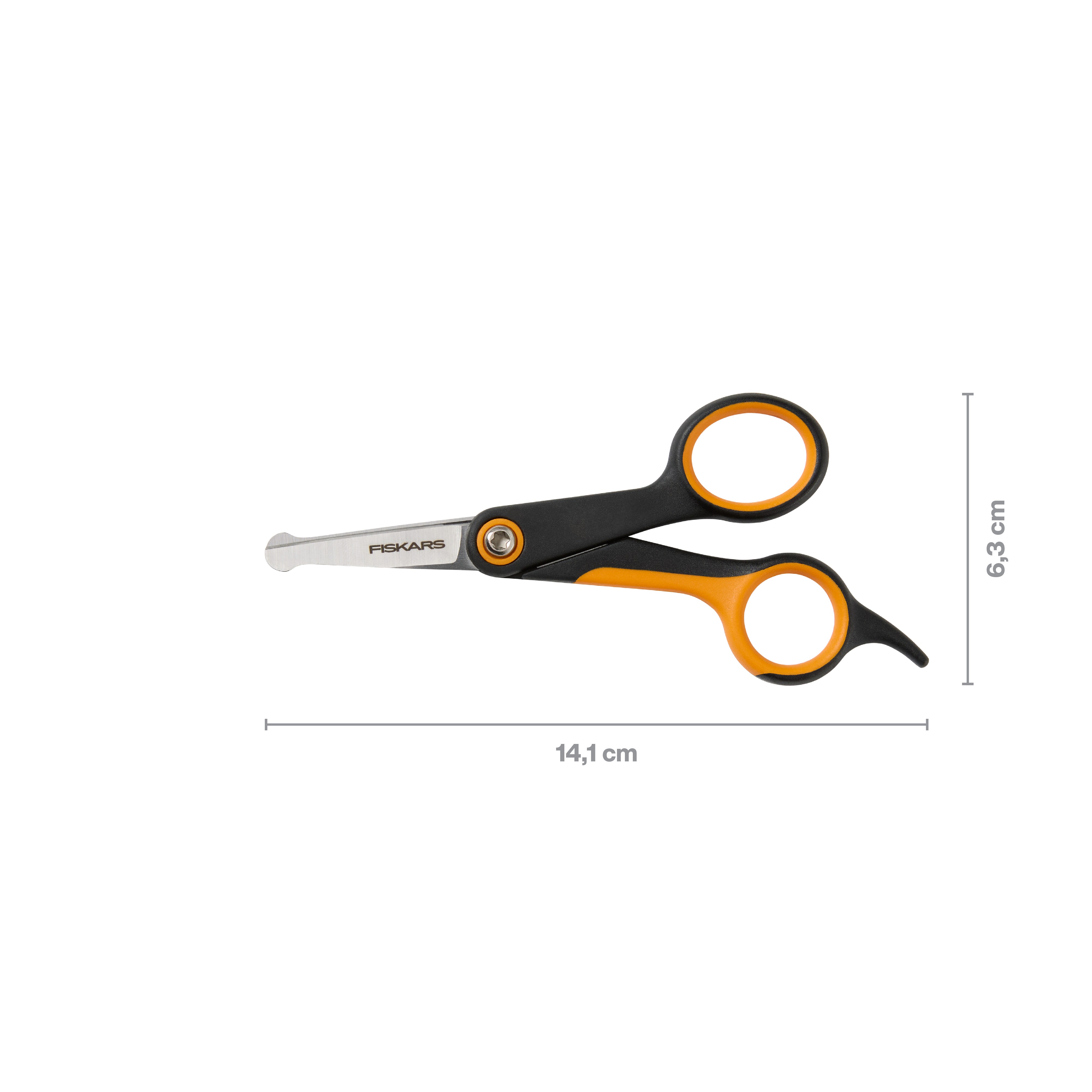 Ножницы с закругл. концами для животных PET FISKARS Ножницы с закругл. концами для животных PET FISKARS