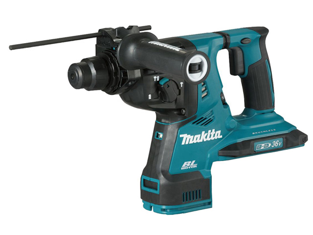 Makita DHR282ZJU, Перфоратор аккумуляторный бесщеточный SDS+, 18и18В Li-ion, 2.8 Дж, AVT, AWS, Bluetooth, Кейс MakPAc, без АКБ И ЗУ - фото1 Makita DHR282ZJU, Перфоратор аккумуляторный бесщеточный SDS+, 18и18В Li-ion, 2.8 Дж, AVT, AWS, Bluetooth, Кейс MakPAc, без АКБ И ЗУ - фото1
