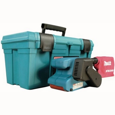 Makita 9911K, ленточная шлифовальная машина, 650 вт, лента 76Х457 мм, 2,6 кг, регулировка, чемодан (Makita 9911 K) - фото1 Makita 9911K, ленточная шлифовальная машина, 650 вт, лента 76Х457 мм, 2,6 кг, регулировка, чемодан (Makita 9911 K) - фото1