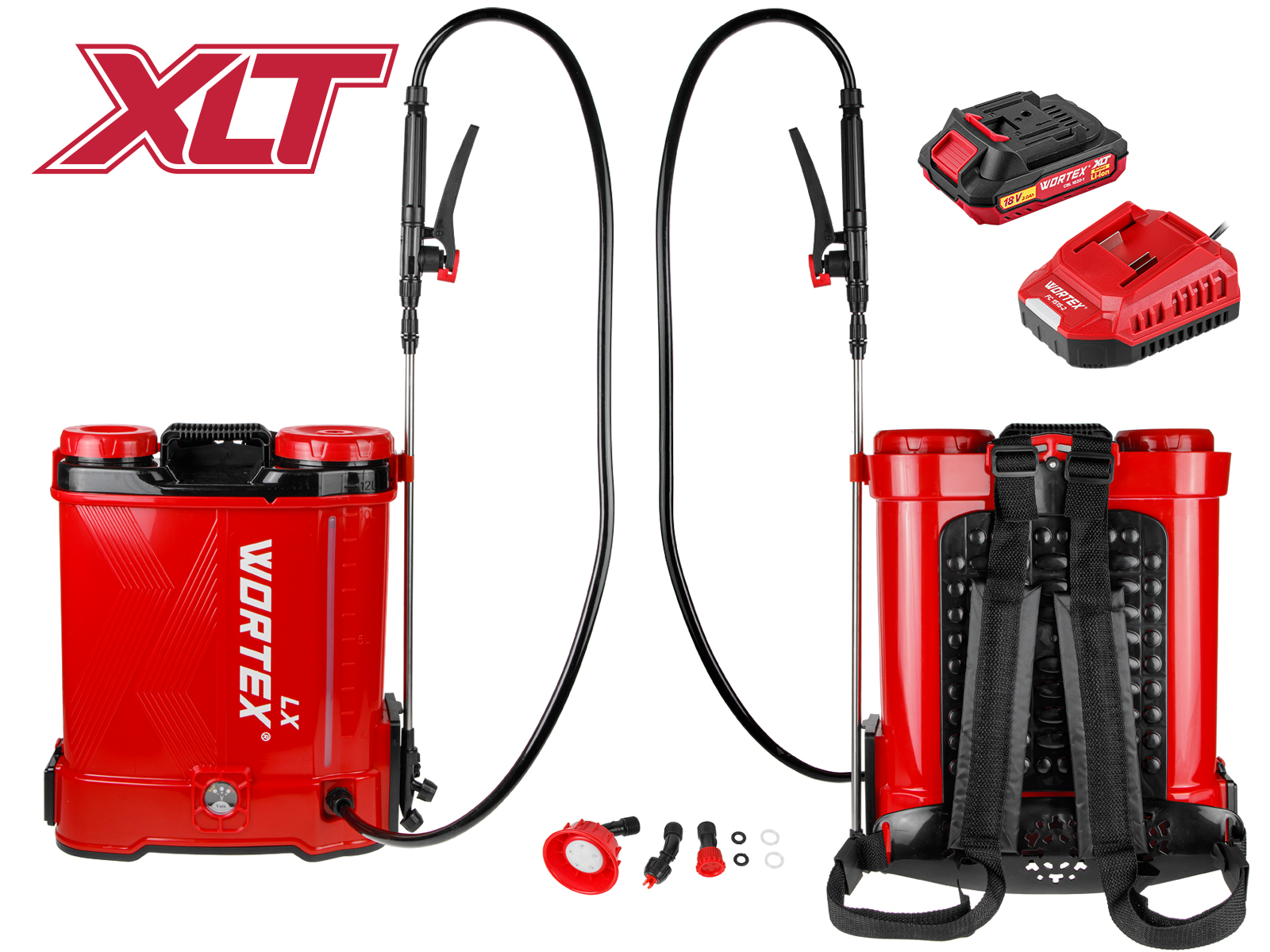 Аккум. опрыскиватель WORTEX LX KS 1220-1 Li в кор. ALL1 XLT SET 18В, 12 л, 2 Ач акб - фото1 Аккум. опрыскиватель WORTEX LX KS 1220-1 Li в кор. ALL1 XLT SET 18В, 12 л, 2 Ач акб - фото1