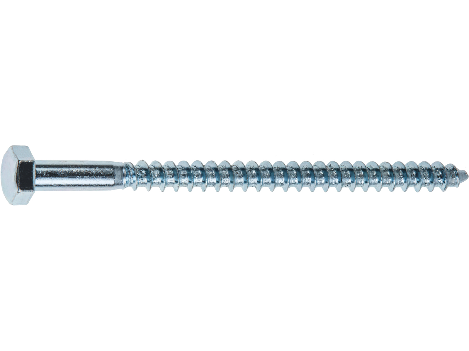Шуруп 10х100 мм шестигр. головка, цинк, DIN 571 (500 шт в коробе) STARFIX