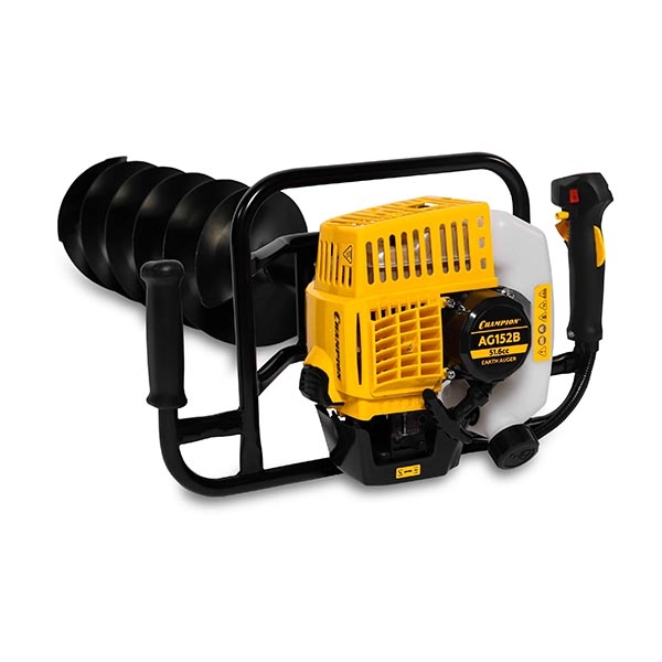 CHAMPION AG152B, Мотобур, 1,46 кВт, 51,6 м.куб., 0,9 л, шнек 20*250 мм - фото1