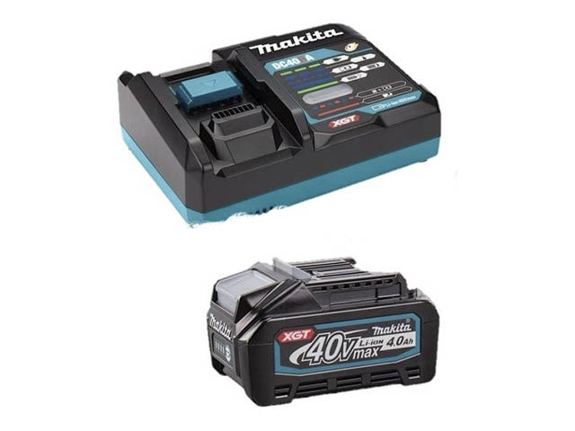 Makita 191J67-0, XGT__Набор аккумулятор  BL4040 (1x4.0Ah) + зарядное DC40RA в коробке, MAKITA - фото1