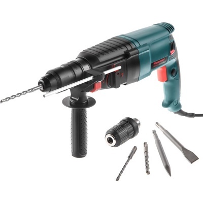 HAMMER PRT800CE PREMIUM, Перфоратор, 800 Вт; 3 Дж; 3 режима; SDS+; 4000 уд/мин; 1150 об/мин; кейс и оснастка - фото2 HAMMER PRT800CE PREMIUM, Перфоратор, 800 Вт; 3 Дж; 3 режима; SDS+; 4000 уд/мин; 1150 об/мин; кейс и оснастка - фото2