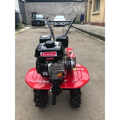 Krones WM 1100-3, Мотоблок бензиновый,  7 л.с./5,15 кВт, шир 800-1050мм, глуб 150-300мм, колеса 4х8, 15 кг - фото1