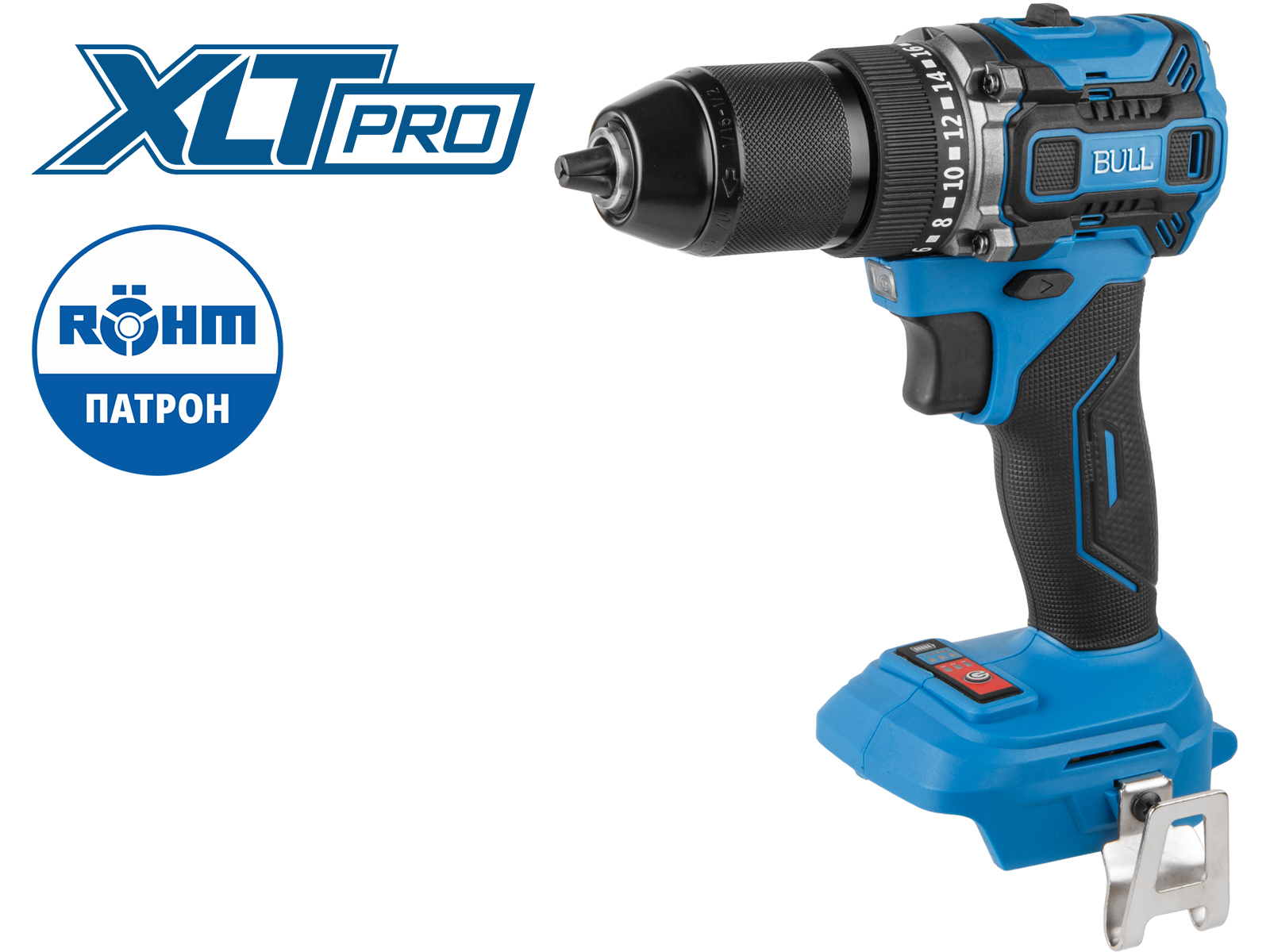 Аккум. дрель-шуруповерт BULL SR 1807 R-series SOLO XLTpro БЕСЩЕТ., 18 В, 60 Н*м - фото1 Аккум. дрель-шуруповерт BULL SR 1807 R-series SOLO XLTpro БЕСЩЕТ., 18 В, 60 Н*м - фото1