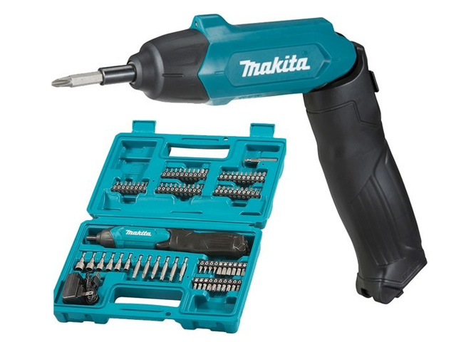 Makita DF001DW, Аккумуляторный шуруповерт, оснастка - фото1 Makita DF001DW, Аккумуляторный шуруповерт, оснастка - фото1