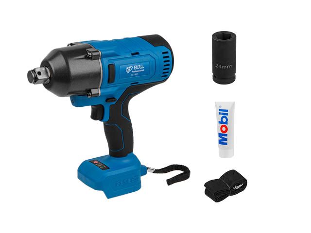 Аккум. ударный гайковерт BULL SC 1801 в кор. XLTpro БЕСЩЕТ., 18 В, 1000 Н*м, 3/4"