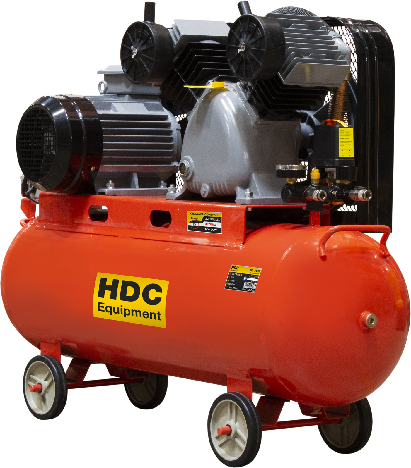 Компрессор HDC HD-A103 ременной - фото1
