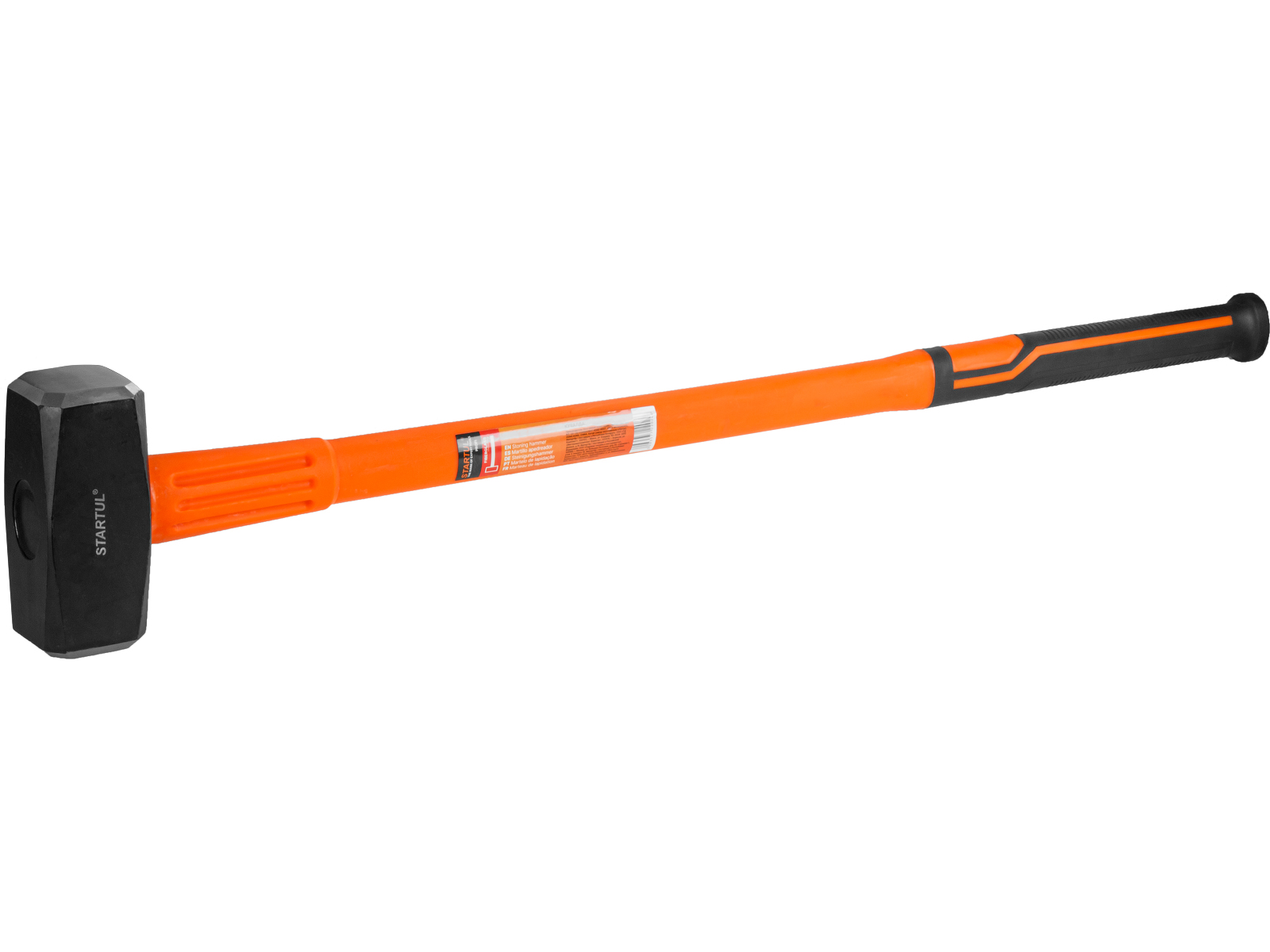 Кувалда 5,0кг с фибергл. рукояткой STARTUL PROFI (ST2202-50) - фото1 Кувалда 5,0кг с фибергл. рукояткой STARTUL PROFI (ST2202-50) - фото1