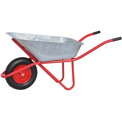 Skiper 125 PROFI, Тачка строительная, до 125л, до 280кг, 1x4.00-8, пневмо - фото1 Skiper 125 PROFI, Тачка строительная, до 125л, до 280кг, 1x4.00-8, пневмо - фото1