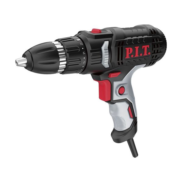 P.I.T. PBM10-C3, Дрель-шуруповерт сетевой, 400 Вт,2 скорости,0-400/1600 об/мин - фото1 P.I.T. PBM10-C3, Дрель-шуруповерт сетевой, 400 Вт,2 скорости,0-400/1600 об/мин - фото1