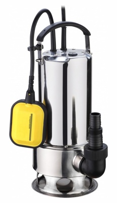 Aurora ASP 1100 D INOX, Дренажный насос для грязной воды, 1100 Вт, 16500 л/час, Напор: 10.5 м - фото1
