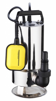Aurora ASP 900 D INOX, Дренажный насос для грязной воды, 900 Вт, 14000 л/час, напор: 9 м - фото1