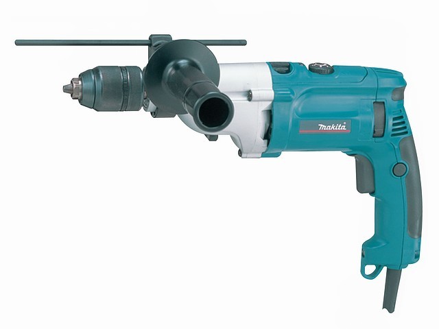 Makita HP2071F, Ударная дрель двухскоростная, 1010W, 2900 об/мин, 16 мм, подсветка, кейс (Makita HP 2071 F) - фото1 Makita HP2071F, Ударная дрель двухскоростная, 1010W, 2900 об/мин, 16 мм, подсветка, кейс (Makita HP 2071 F) - фото1
