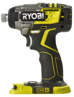 Ryobi R18IDBL-0 , Винтоверт ударный, без АКБ и зарядного, арт 27493 - фото2 Ryobi R18IDBL-0 , Винтоверт ударный, без АКБ и зарядного, арт 27493 - фото2