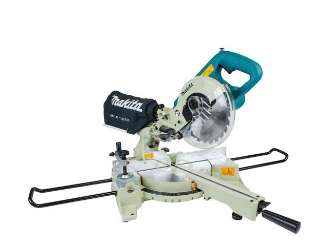Makita LS0714N, Пила торц,1010Вт,6000об\м,дискф185х20мм,рез-52х300мм,12.7кг,кор,наклон-45\5гр,поворот:45\45гр