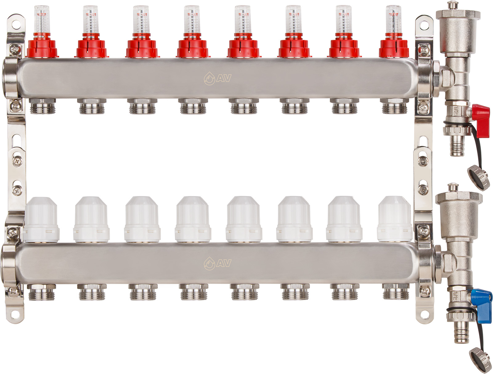 Коллекторная группа AVE136, 8 вых., AV Engineering