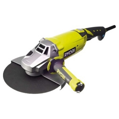 Ryobi EAG 2000 RS, Углошлифмашина, 2000 Вт, 6000 об/мин, 230 мм, 6 кг, кейс, арт 18275 - фото1
