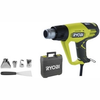 Ryobi EHG 2020 LCD, Термовоздуходувка, 2000 Вт, кейс, арт 20289 - фото1