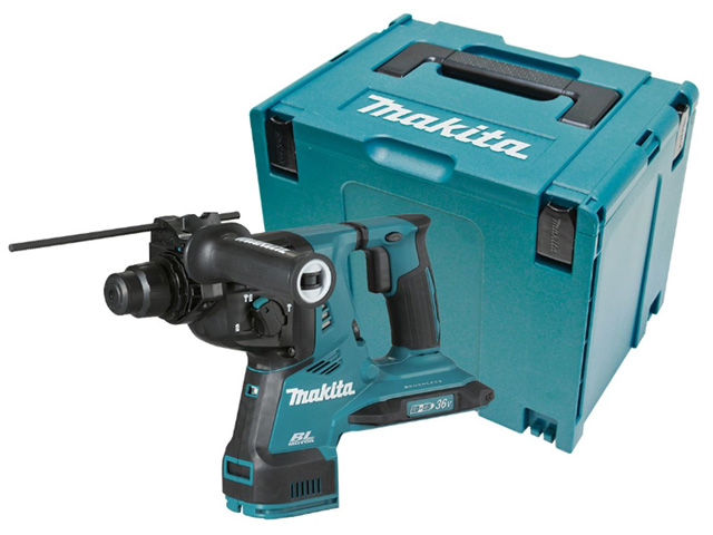 Makita DHR282ZJ, Перфоратор аккумулятор, SDS+, 18Ви18В Li-ion, 3 реж, 2.8 Дж, 0-5000у\м, AVT, AWS, Кейс MakPAc, без АКБ и ЗУ - фото1 Makita DHR282ZJ, Перфоратор аккумулятор, SDS+, 18Ви18В Li-ion, 3 реж, 2.8 Дж, 0-5000у\м, AVT, AWS, Кейс MakPAc, без АКБ и ЗУ - фото1