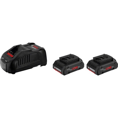 Bosch (1.600.A01.6GF) ProCORE18V 4.0 Ач и З/У GAL 1880 CV, 2 аккумулятора и зарядное устройство - фото1 Bosch (1.600.A01.6GF) ProCORE18V 4.0 Ач и З/У GAL 1880 CV, 2 аккумулятора и зарядное устройство - фото1