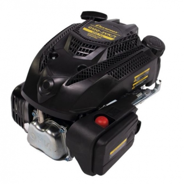 Champion G120-2VK/1 , Двигатель 3,1 л.с., 2,3 кВт.,120,7 см.куб, диаметр 22,2 мм. шпон., верт. вал - фото1