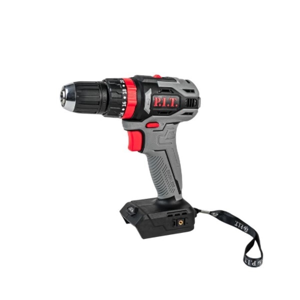 P.I.T. PSB20H-10B, Дрель ударная бесщеточная аккумуляторная, Li-ion, 20В.,38 Нм.,патр.0.8-10мм.,0-450/0-1450 об/мин. Без АКБ и ЗУ. - фото1