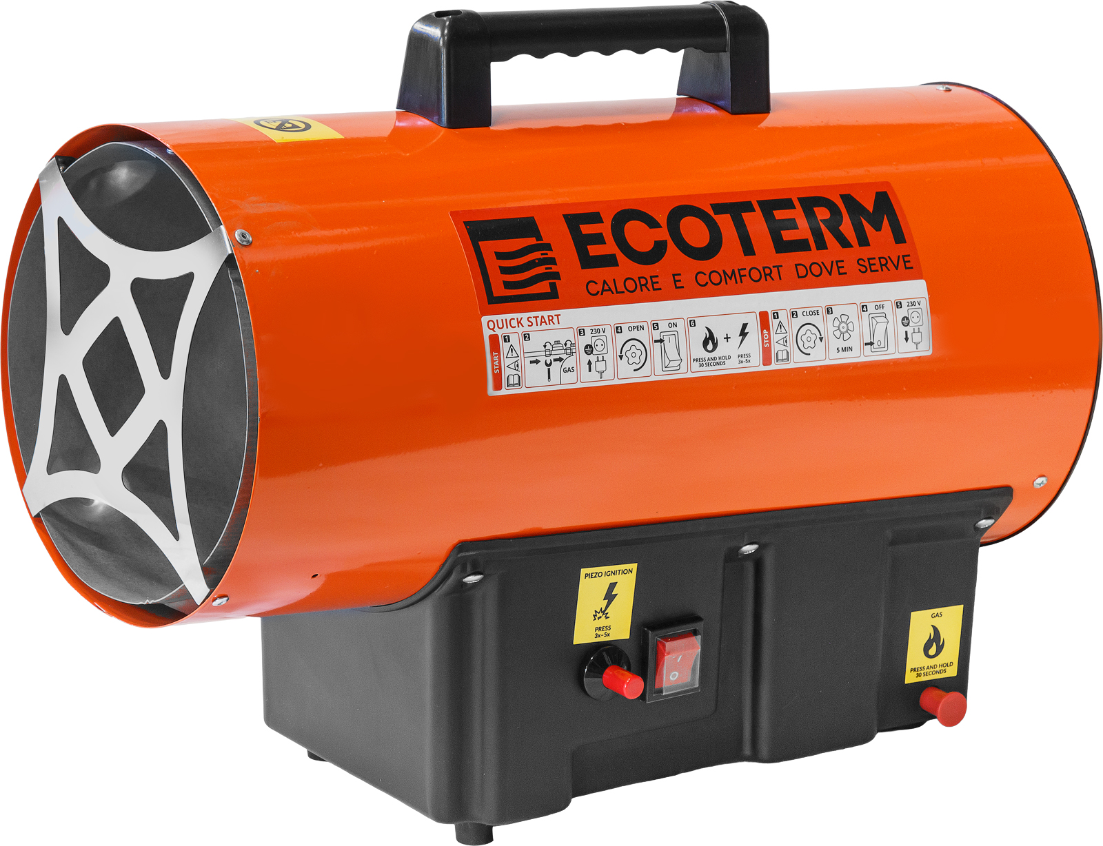 Нагреватель воздуха газовый Ecoterm GHD-302 Нагреватель воздуха газовый Ecoterm GHD-302