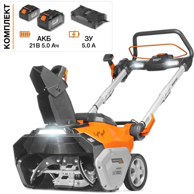 Снегоуборщик аккумуляторный Daewoo DAST 6042Li Set (с 2-мя АКБ) Снегоуборщик аккумуляторный Daewoo DAST 6042Li Set (с 2-мя АКБ)