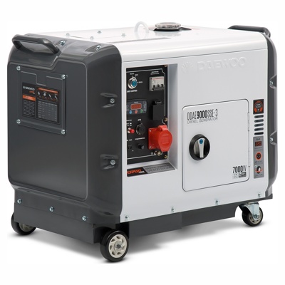 DAEWOO DDAE9000SSE-3, Дизельный генератор  в кожухе, арт 26546 - фото1