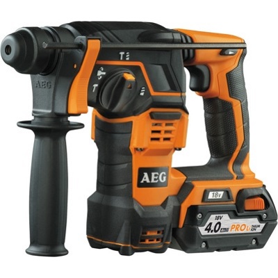 AEG BBH 18 LI-402C, Перфоратор аккумуляторный, 18В/4,0 Ач Li-Ion, SDS-Plus, 3-х режимный, кейс, арт 23269 - фото1 AEG BBH 18 LI-402C, Перфоратор аккумуляторный, 18В/4,0 Ач Li-Ion, SDS-Plus, 3-х режимный, кейс, арт 23269 - фото1