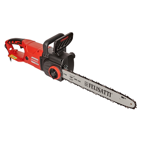 Felisatti ПЦ-16/2000ТН Felisatti (500.5.3.00), Пила ручная электрическая цепная, 2000 Вт, 40см, 16"-3/8", 14м/с., безинструм..натяжен., плавн. пуск - фото1