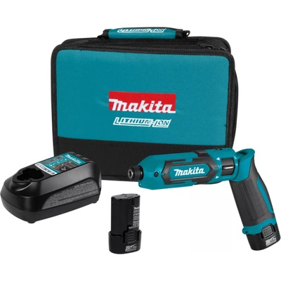 Makita TD022DSE, Аккум. ударный винтоверт в сумке, 7.2 В, 2 акк., 1.5 А/ч Li-Ion - фото1