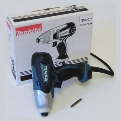 Makita TD 0101 F, Ударный шуруповёрт, 250 Вт, 100 Нм, 3600 об/мин, 3200 уд/мин, 0,99 кг, подсветка фото-3