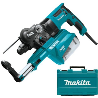 Makita HR2652, Перфоратор трехрежимный, SDS-Plus, 800 Вт, 2,9 Дж, кейс (Makita HR 2652) - фото2
