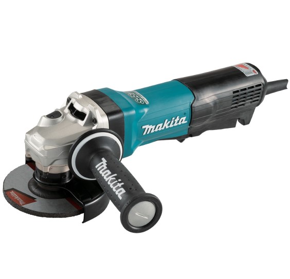 Makita GA5095X01, Машина шлифовальная угловая, 125мм, 1900Вт, 11500об, SJSII, AFT, защ. от непр. пуска, поддерж. об-т