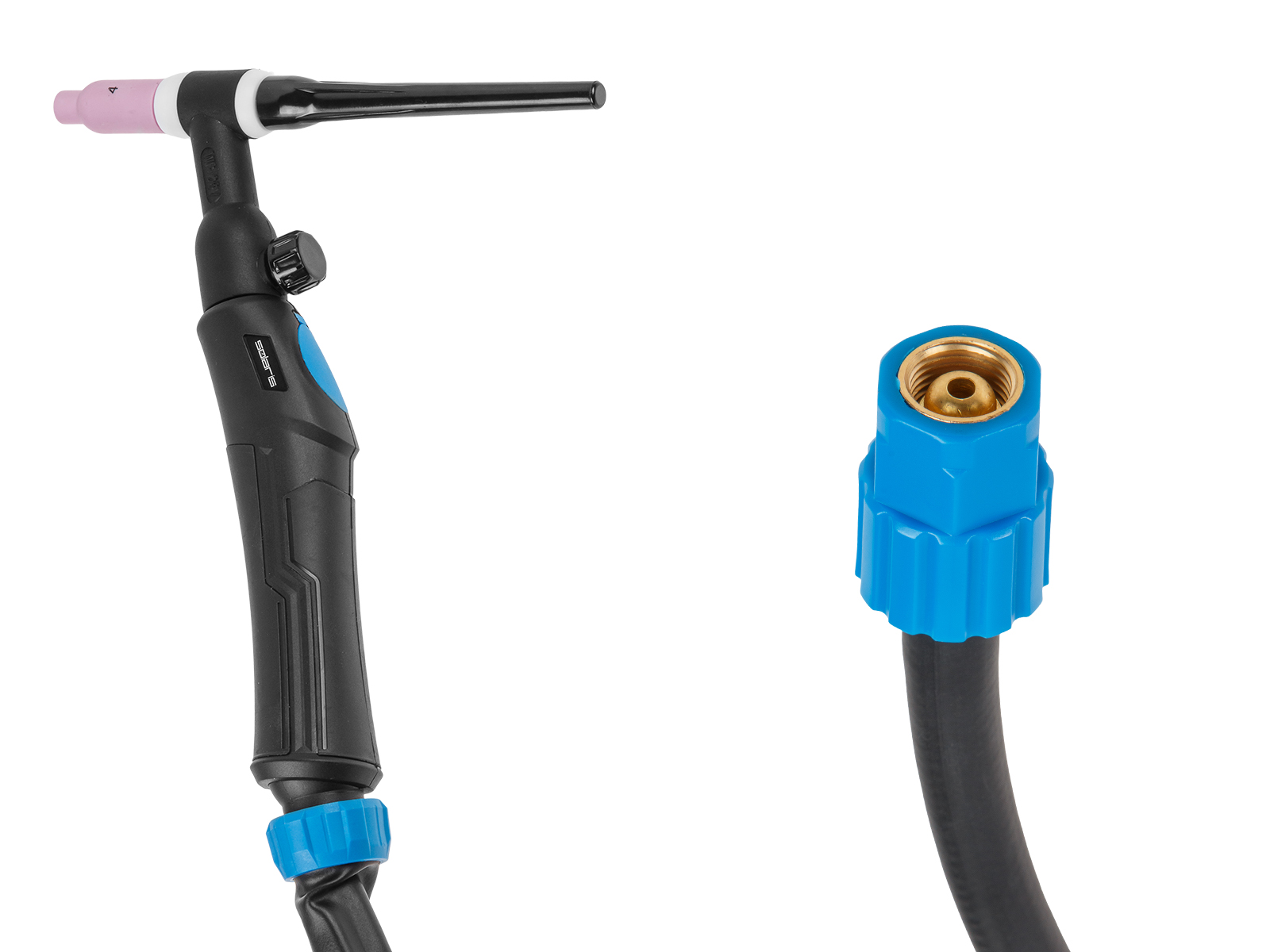 Горелка сварочная TIG WGT-26V (4м, 250А, разъем M16x1.5, вентиль) SOLARIS Горелка сварочная TIG WGT-26V (4м, 250А, разъем M16x1.5, вентиль) SOLARIS