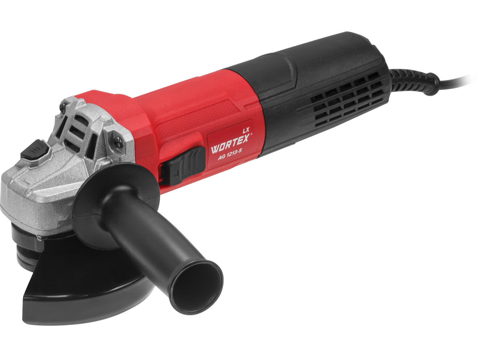 Одноручная углошлифмашина WORTEX LX AG 1213-5 в кор. 1300 Вт, 125 мм, 5000-11000 об/мин - фото1