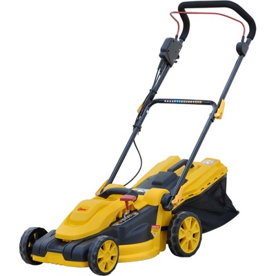 Газонокосилка электрическая SKIPER EL3820 (2000 Вт, шир.38 см, выс. 20-70 мм (6 поз), травосб. 40л) - фото1