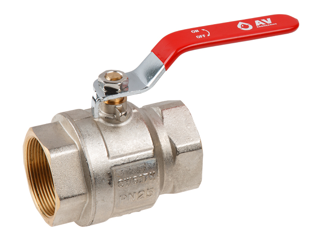Кран шаровый 2" вн.-вн. ручка PN25, AV Engineering Кран шаровый 2" вн.-вн. ручка PN25, AV Engineering