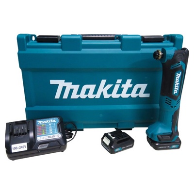 Makita TM30DWYE, Аккумуляторный многофункциональный инструмент (реноватор), чемоданчик (Makita TM 30 DWYE) - фото2