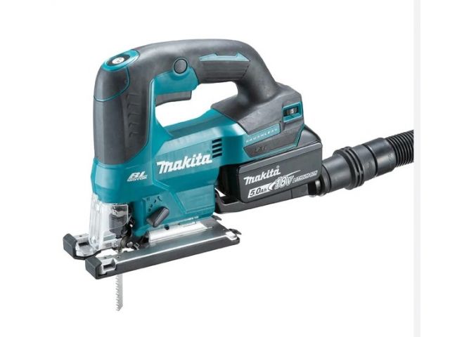 Makita DJV184Z, Лобзик аккумуляторный (18V / без АКБ и ЗУ / BL / Soft no Load / D-обр / Коробка)