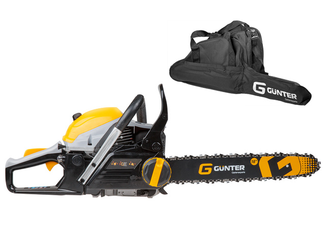 Бензопила Gunter MSH-4505 шина 40 см (16''), 3/8" LP, 1,3 мм, 57 зв. - фото1