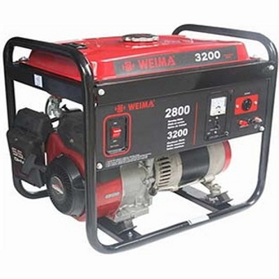Weima WM 3200, электрогенератор бензиновый, 220 В, 3,2 кВт, 45 кг - фото1