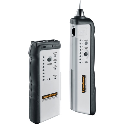 Laserliner MultiCable-Checker, Тестер кабелей LAN, TV, телефон, арт 33632 - фото1 Laserliner MultiCable-Checker, Тестер кабелей LAN, TV, телефон, арт 33632 - фото1